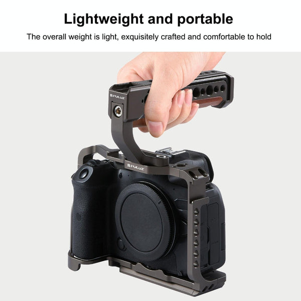 Canon Eos R5 R6 Video Camera Cage Stabilizer Handleless Bronze Audio And Stabilizers