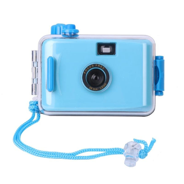 Waterproof Retro Film Camera For Kids Mini Point And Shoot Audio Video Device Other Camera & Photo Accs