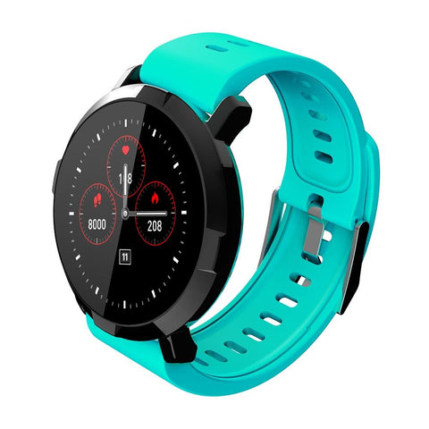 Waterproof Smart Bracelet With Heart Rate Monitor And Sleep Tracker Powder Blue Activity Trackers