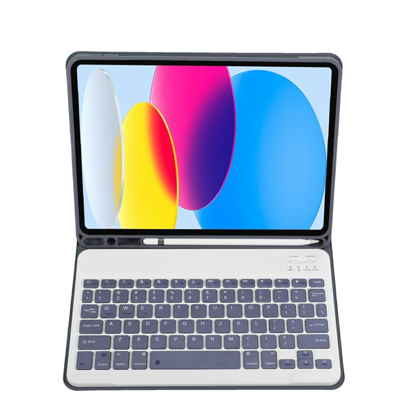 Parallel Deals Ultra Thin Bluetooth Keyboard Leather Tablet Case For Ipad 10.9 2022 With Pen Slot Laptop Cases & Bags