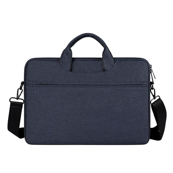 13.3 Inch Hidden Portable Strap One Shoulder Handbag Waterproof Oxford Cloth Navy Blue Laptop Cases & Bags