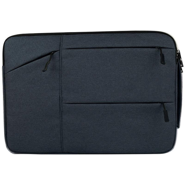 15.6 Inch Navy Blue Laptop Tablet Bag With Multiple Pockets Portable & Stylish Laptop Cases & Bags