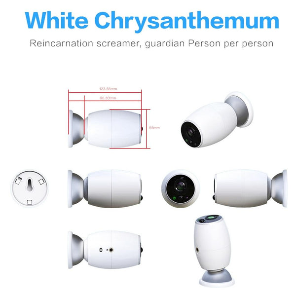 Waterproof Wifi Door Camera With Night Vision 1080P Security Cameras