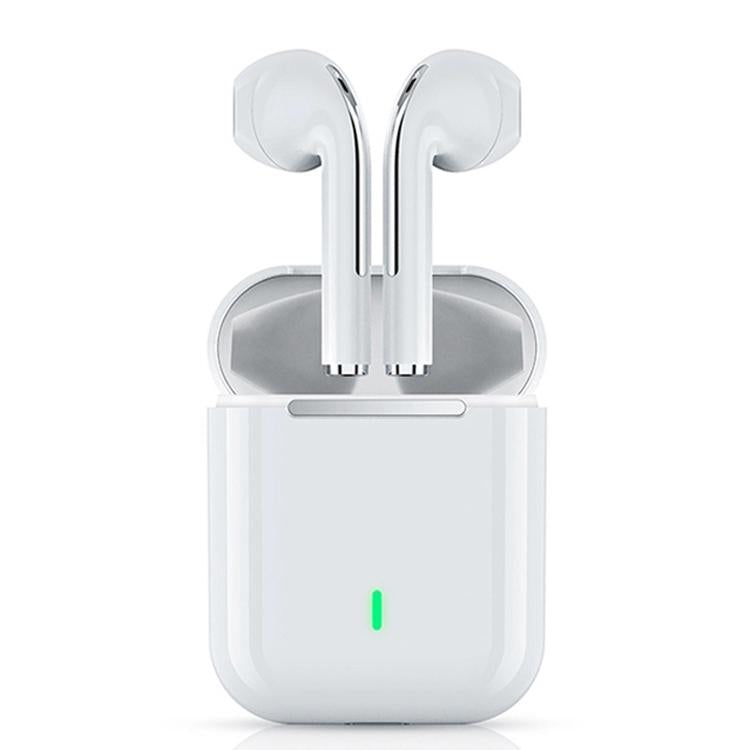 Wireless T & G J18 Bluetooth Earphones With Charging Box White Earbuds