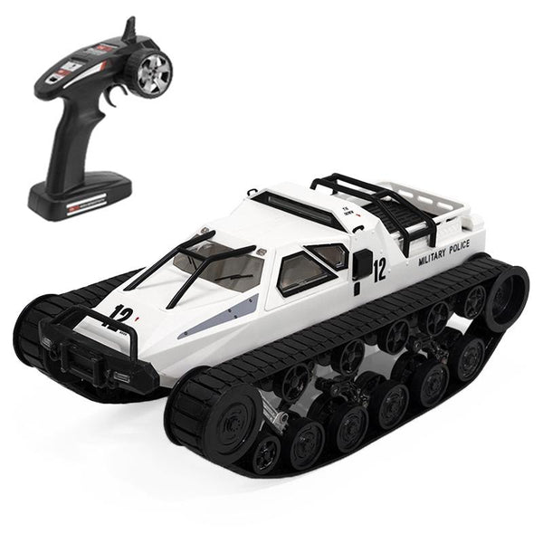 2.4G Rc Tracked Tank Off Road Vehicle Toy 1 12 Scale White Remote Controlled Toys