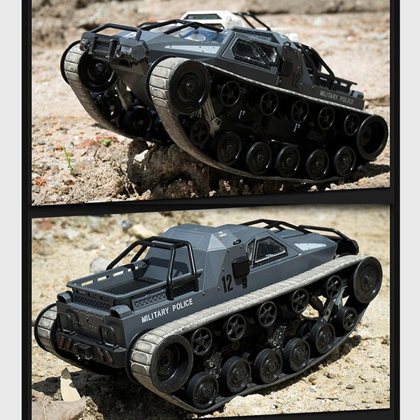 2.4G Rc Tracked Tank Off Road Vehicle Toy 1 12 Scale White Remote Controlled Toys