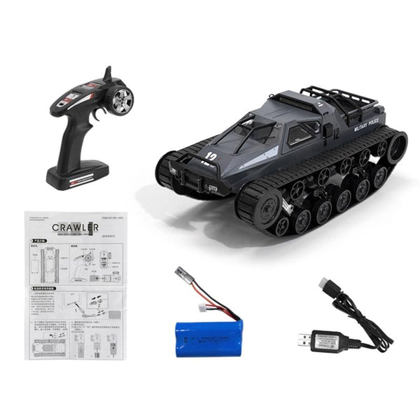 2.4G Rc Tracked Tank Off Road Vehicle Toy 1 12 Scale White Remote Controlled Toys