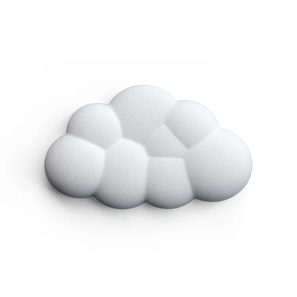 Memory Foam Mouse Pad With Wrist Rest White Mouse Pads & Wrist Rests