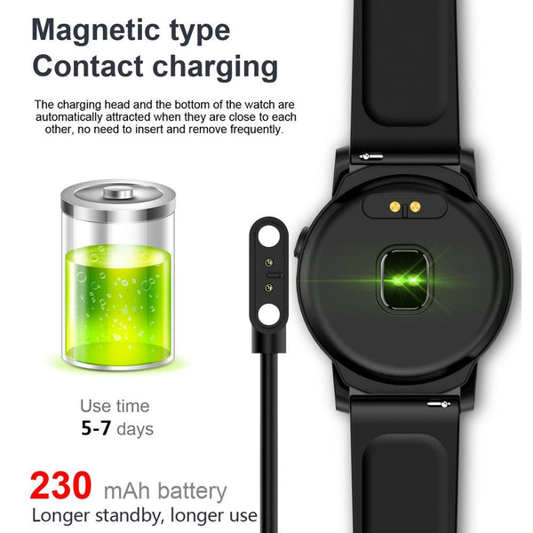 Ips Smart Bracelet Call Reminder Heart Rate Sleep Monitoring White Smart Watches