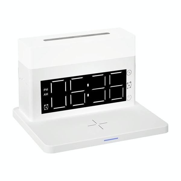 6 In 1 Wireless Charger N65 Multifunction White Chargers & Cradles