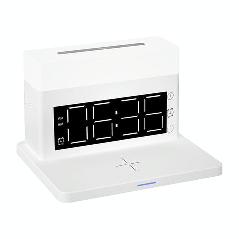 6 In 1 Wireless Charger N65 Multifunction White Chargers & Cradles