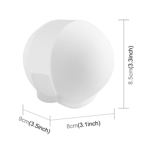 Silicone Dive Case Lens Guard For Insta360 X3 / X4 Invisible And Protective_White Camera Cases Bags & Covers