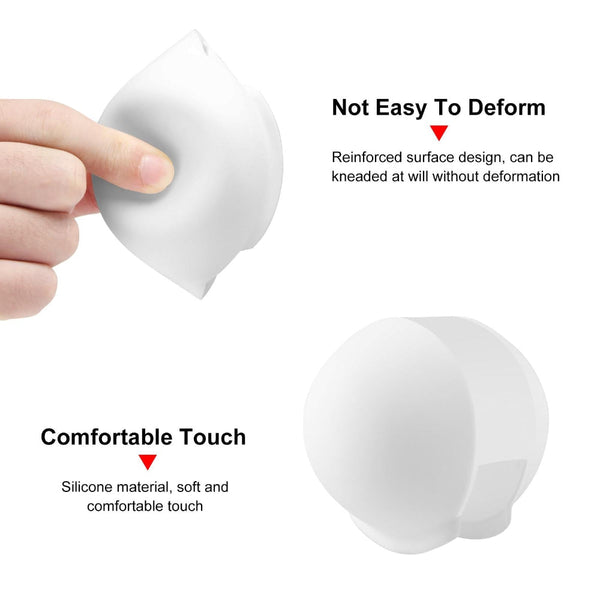 Silicone Dive Case Lens Guard For Insta360 X3 / X4 Invisible And Protective_White Camera Cases Bags & Covers