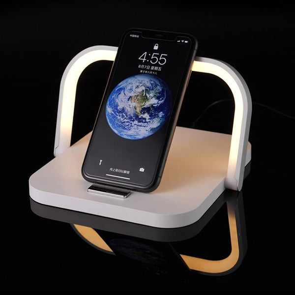 Wireless Charger Led Desk Lamp White Chargers & Cradles