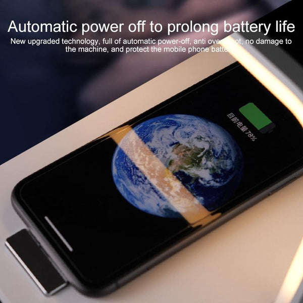 Wireless Charger Led Desk Lamp White Chargers & Cradles