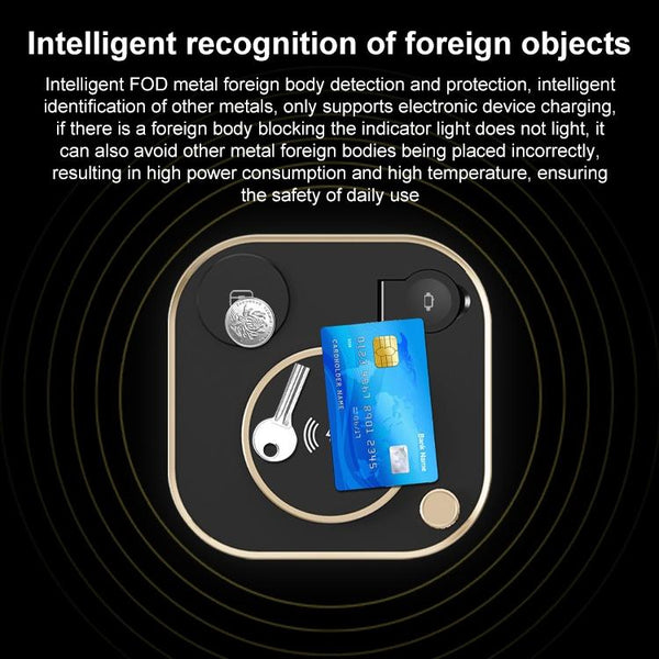 15W 3 In Wireless Charger & Table Lamp White Chargers & Cradles