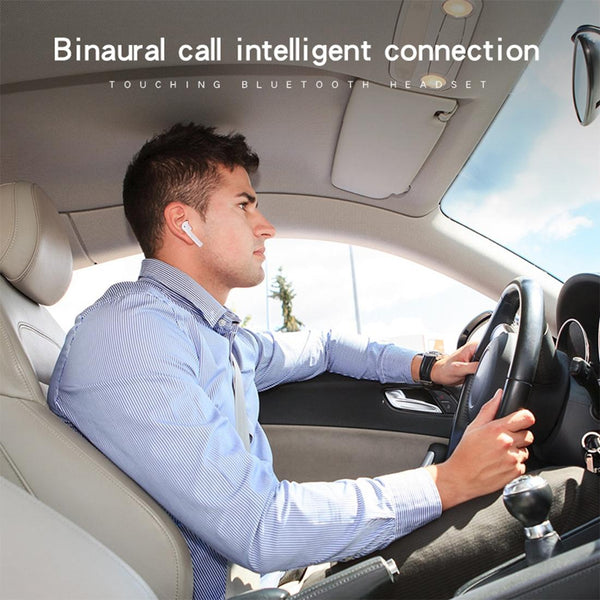 Wireless Stereo Earphones With Touch Control And Magnetic Charging Box Upgraded V5.0 Earbuds