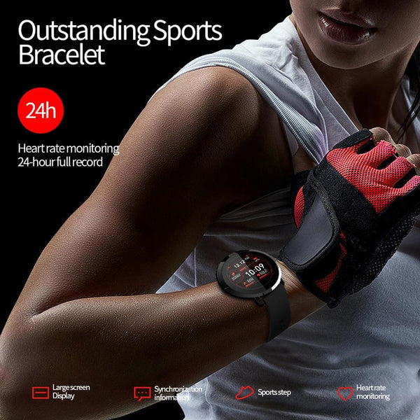 Waterproof Smart Bracelet With Heart Rate Monitor And Sleep Tracker White Smart Watches