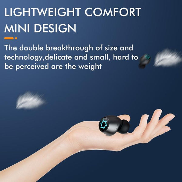 Wireless Bluetooth Earphones With Charging Box White Earbuds