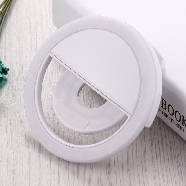 Clip Beauty Light For Smartphones Usb Cable White Selfie Lights