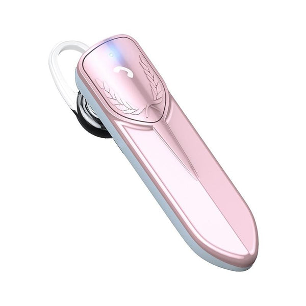 Bluetooth Earphone With Cvc Noise Reduction Unilateral Design White Earbuds