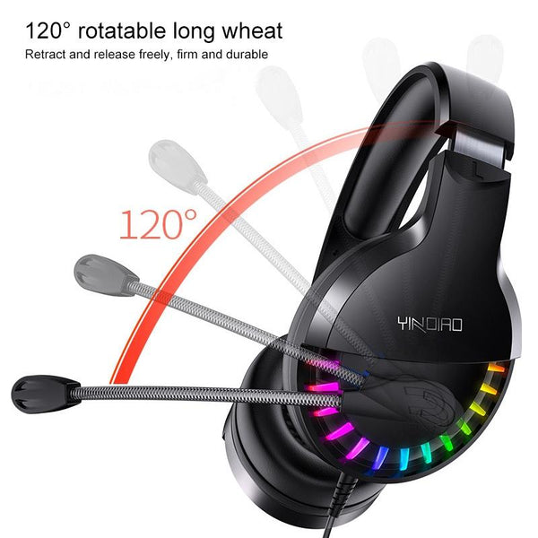 Q2 Wired Gaming Headset With Mic Dual 3.5Mm + Usb Headsets