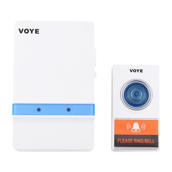 Home Music Remote Control Wireless Doorbell With 38 Polyphony Sounds White Smart Doorbells
