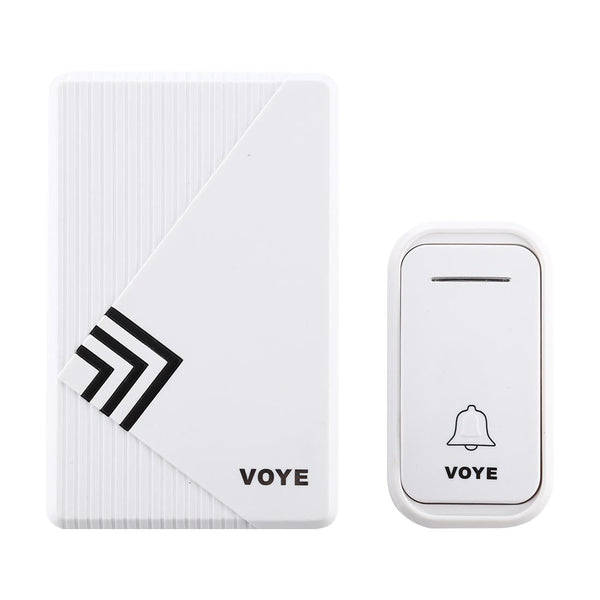 Home Music Remote Control Wireless Doorbell With 38 Polyphony Sounds White Smart Doorbells