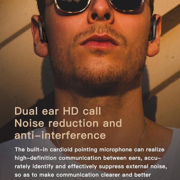 258 Wireless Ear Mounted Bluetooth Earphone With Charging Box And Digital Display White Earbuds