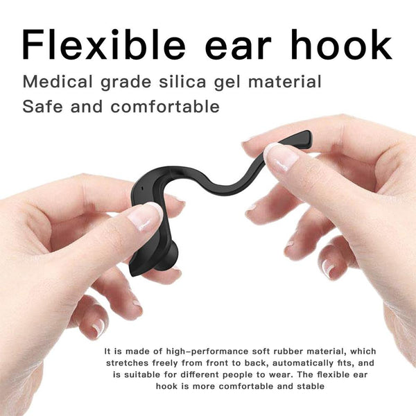 258 Wireless Ear Mounted Bluetooth Earphone With Charging Box And Digital Display White Earbuds