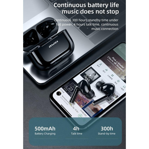 Wireless T29 Sports Headset With Charging Case Bluetooth V5.0 White Headsets