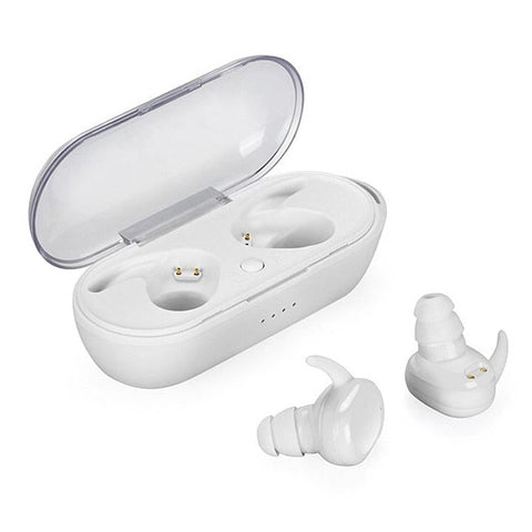 Waterproof Touch Wireless Bluetooth Earphones Charging Box White Earbuds