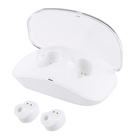 In Ear Bluetooth Earphone With Charging Box X I8s White Headphones