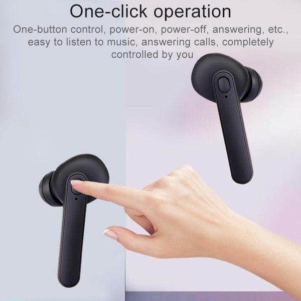 Waterproof Bluetooth Earphones With Magnetic Charging Box 5.0 White Earbuds