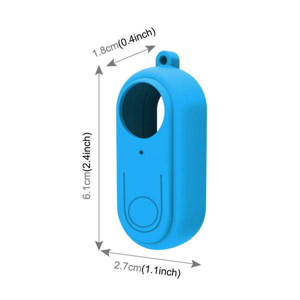 Insta360 Go 2 Silicone Case With Lens Cover_Blue Camera Cases Bags & Covers
