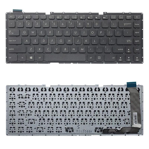 Us Keyboard For Asus Vivobook X441 Series Black White Keyboards & Keypads