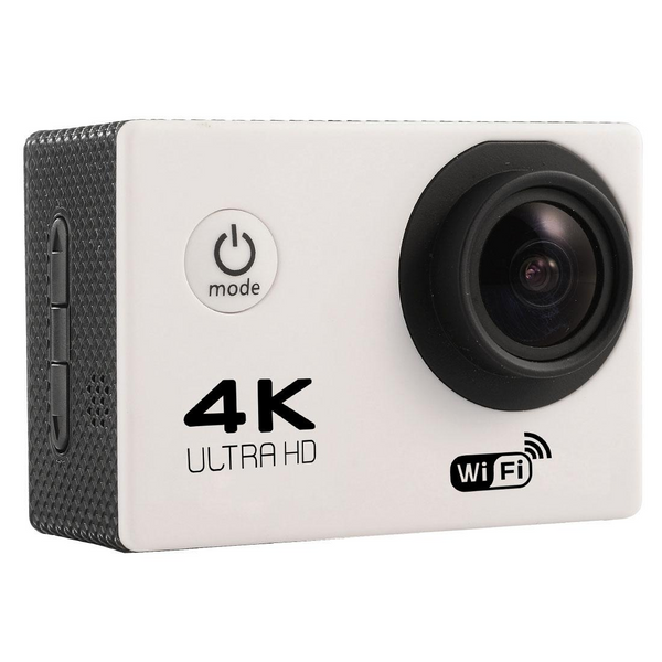 170 Degree Wide Angle Wifi Action Camera With Waterproof Case Supports 64Gb Micro Sd_White Digital Cameras