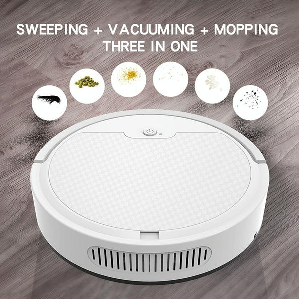 Smart Path Charging Sweeping Robot For Household White Carpet & Floor Sweepers