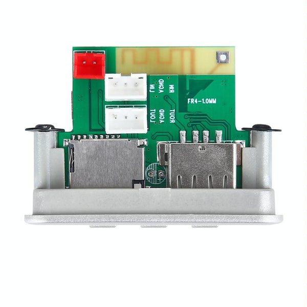 12V Car Mp3 Player Board With Fm Radio Bluetooth Usb Tf Card White Ipods & Mp3 Players