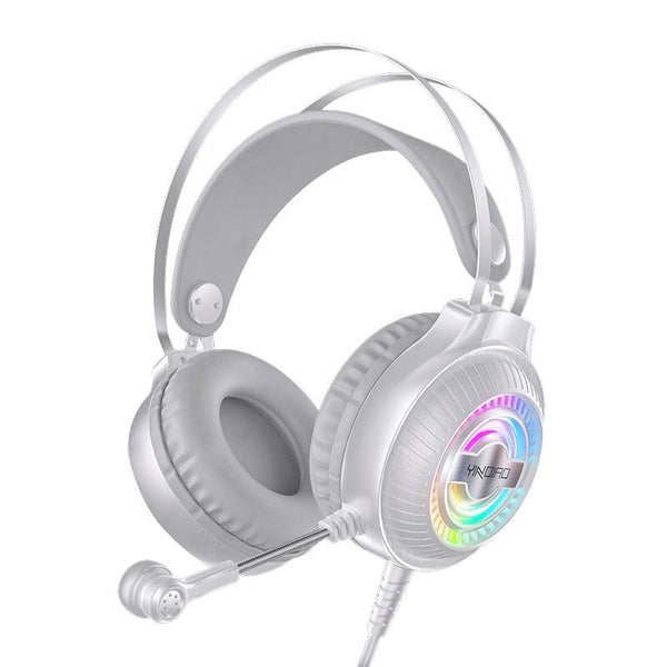 Q4 Wired Gaming Headset With Mic Dual 3.5Mm + Usb – White Headsets