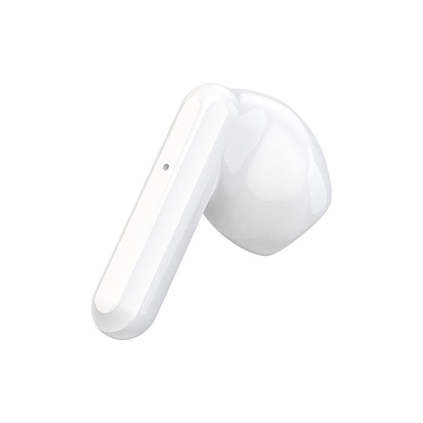 Wireless Hifi Stereo Earphones With Charging Case And Make Up Mirror White Earbuds