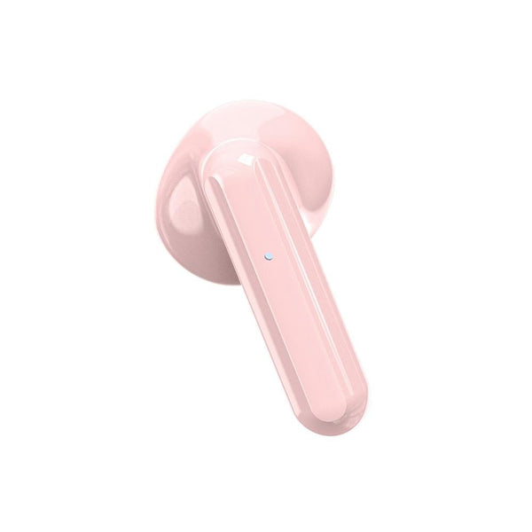 Wireless Hifi Stereo Earphones With Charging Case And Make Up Mirror White Earbuds