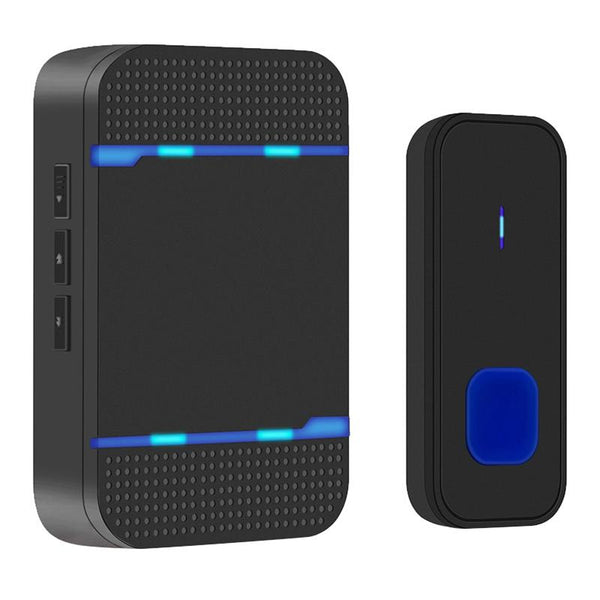 Wireless Waterproof Doorbell Receiver 110Db Low Power 300M Range 53 Music Options Night Light White Smart Doorbell Parts