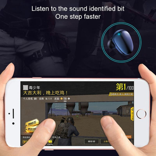 Wireless Stereo Bluetooth Headset With Charging Case And Digital Display X7 Tws V5.0 White Earbuds