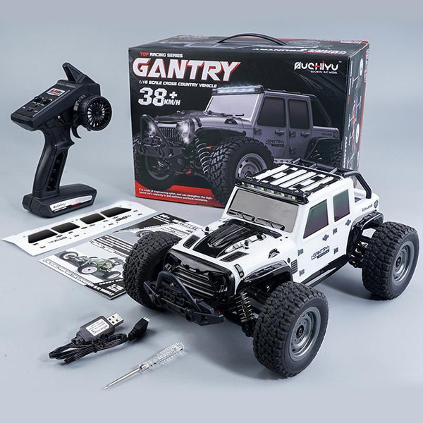 1 16 2.4G Electric 4Wd Off Road Rc Car Toy White Remote Controlled Toys