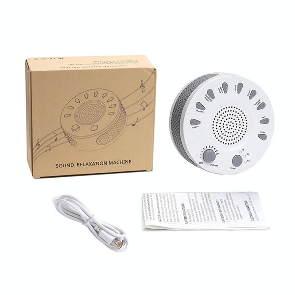 Sleep Sound Machine 9 Timed Music Options White Sound Therapy