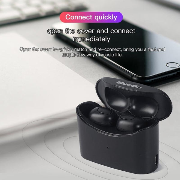Bluetooth 5.0 Wireless With Charging Case Yellow Earbuds