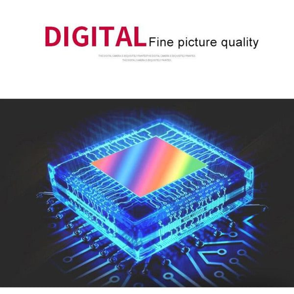 Mini Keychain Digital Camera For Kids 5Mp 1.5 Screen Gift_Yellow Keyrings