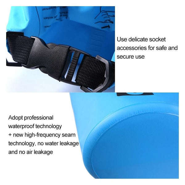 Waterproof Outdoor Dry Bag 2L Pvc Barrel For Ultimate Protection Yellow Dry Bags