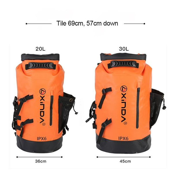 Waterproof Upstream Storage Shoulder Bag L For Mountaineering Yellow Climbing Bags